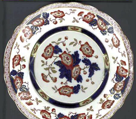 Dinner Plate WINDSOR Transfer -  James Edwards & Son