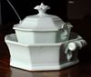 44039. Cameo Gothic butter tub -  Rare