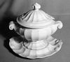 1267. Fluted Double Swirl  shape - tureen and stand