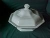 Gothic veg. tureen  8½" diam 6" high